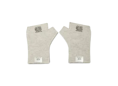 N.HOOLYWOOD Fingerless Gloves "Heather Grey"