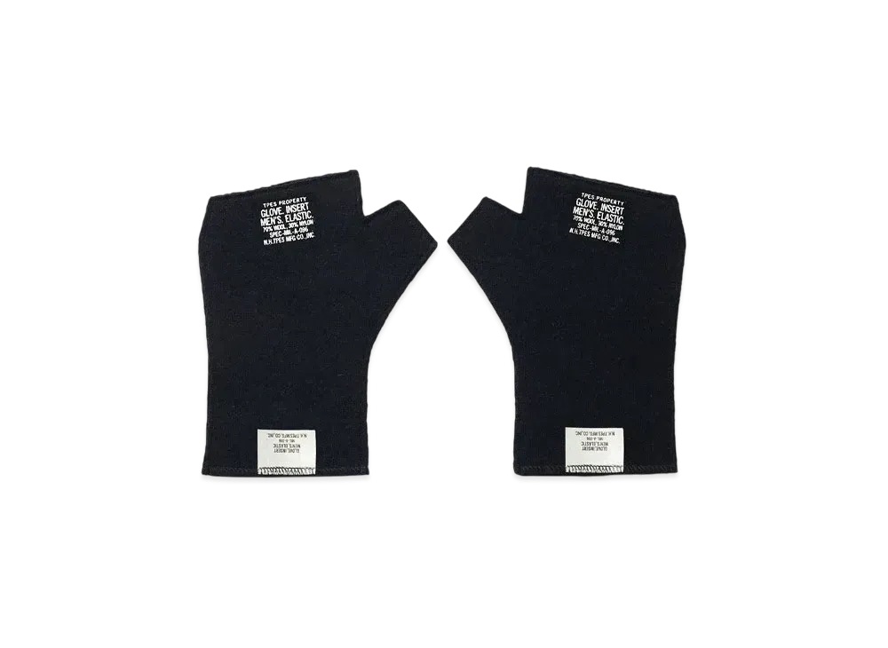 N.HOOLYWOOD Fingerless Gloves "Navy"