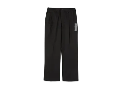 N.HOOLYWOOD Double Tuck Trousers "Black"