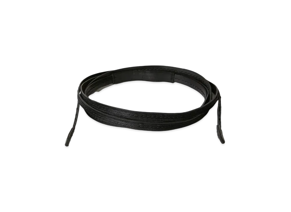N.HOOLYWOOD Leather Cord Belt "Black"