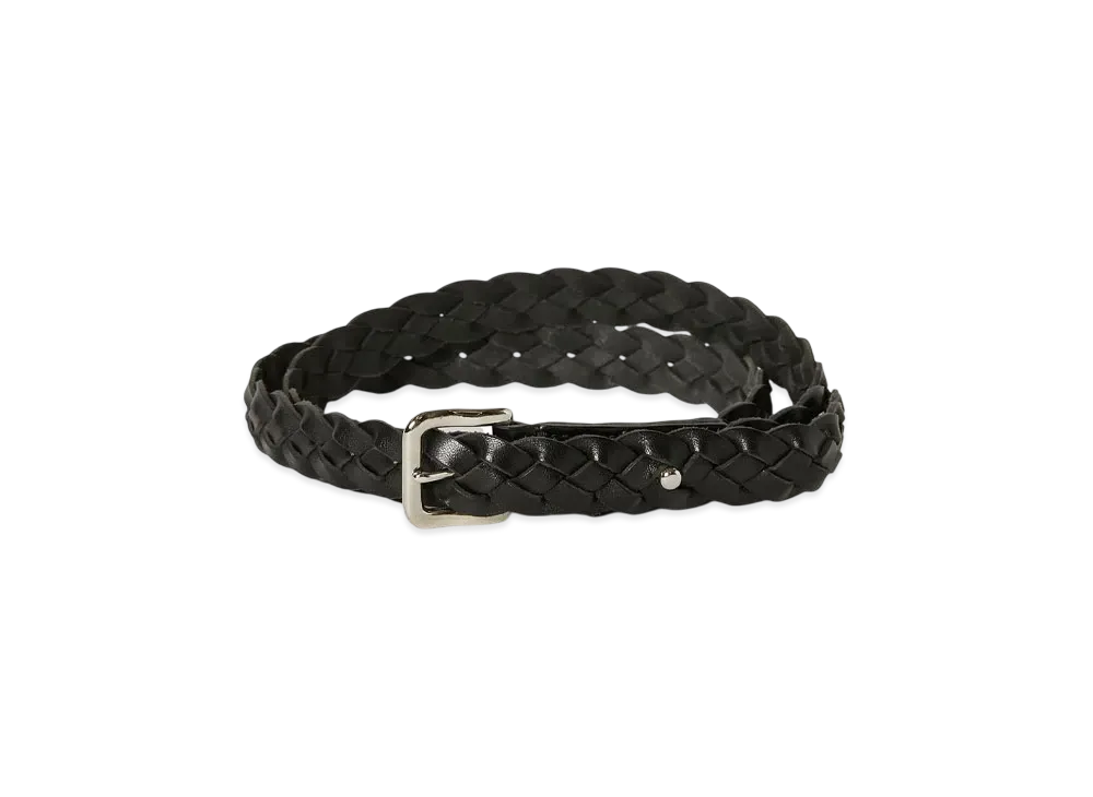 N.HOOLYWOOD Braided Belt "Black"