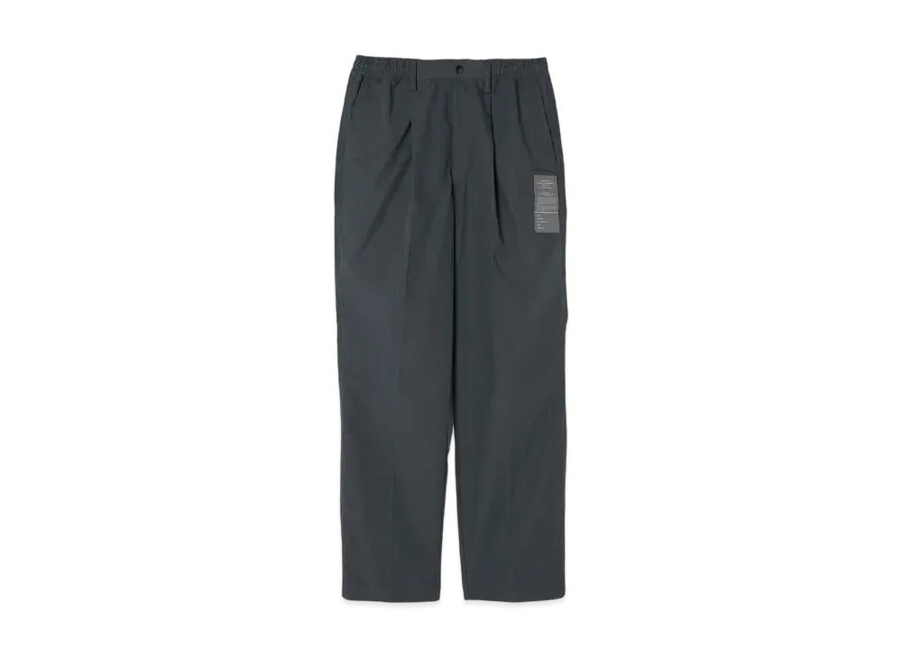 N.HOOLYWOOD Double Tuck Trousers "Charcoal"