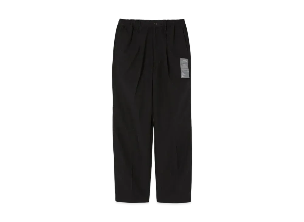 N.HOOLYWOOD Double Tuck Trousers "Black"