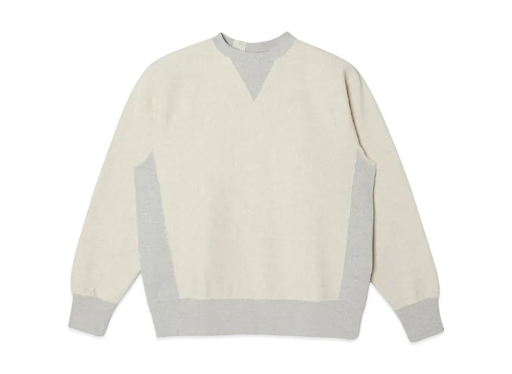 N.HOOLYWOOD x LOOPWHEELER Crew Neck Sweatshirt "Top Gray"