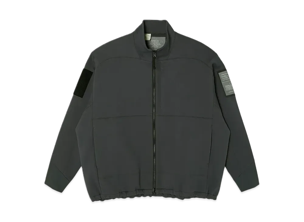 N.HOOLYWOOD Stand Collar Blouson "Charcoal"