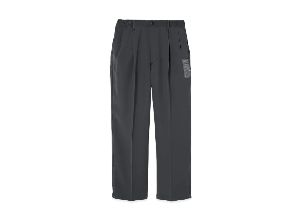 N.HOOLYWOOD Double Tuck Trousers "Charcoal"