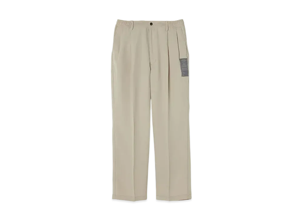N.HOOLYWOOD Double Tuck Trousers "Beige"
