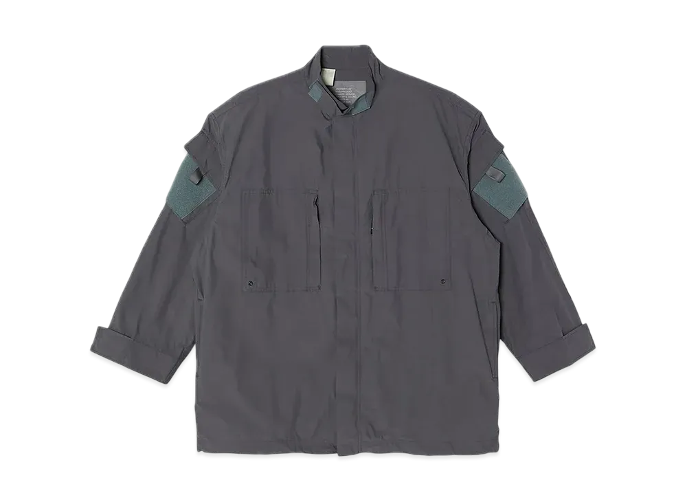 N.HOOLYWOOD Ombat Shirt "Charcoal"