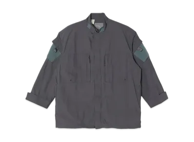 N.HOOLYWOOD Ombat Shirt "Charcoal"