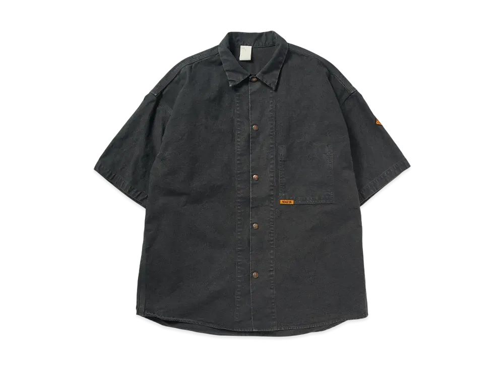 N.HOOLYWOOD Half Sleeve Shirt "Charcoal"