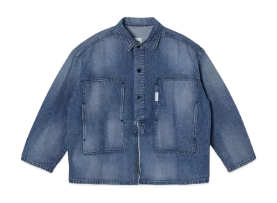 N.HOOLYWOOD Shirt Blouson "Blue"