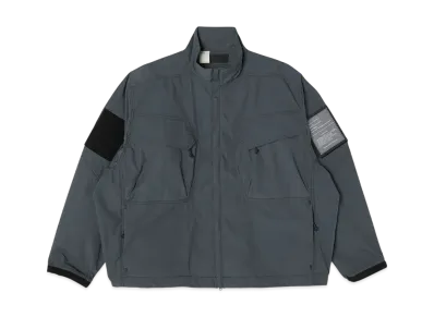 N.HOOLYWOOD Stand Collar Blouson "Charcoal"