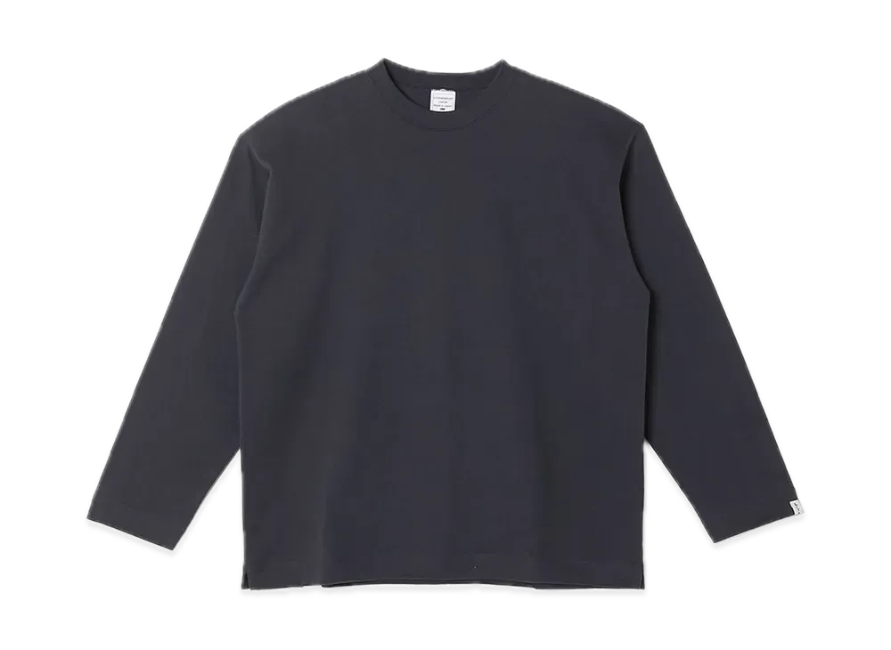 N.HOOLYWOOD x LOOPWHEELER Long Sleeve T-Shirt "Charcoal"