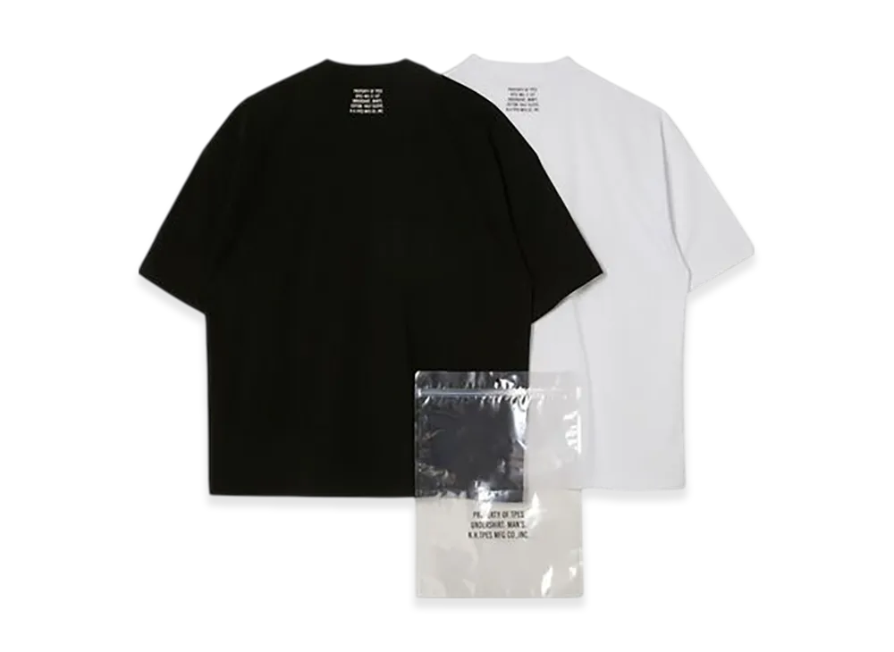 N.HOOLYWOOD 2Pack T-Shirt "Black/White"