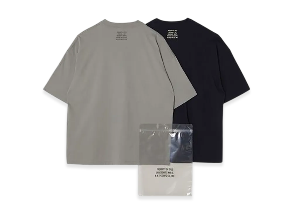 N.HOOLYWOOD 2Pack T-Shirt "Grey/Saxe Blue"