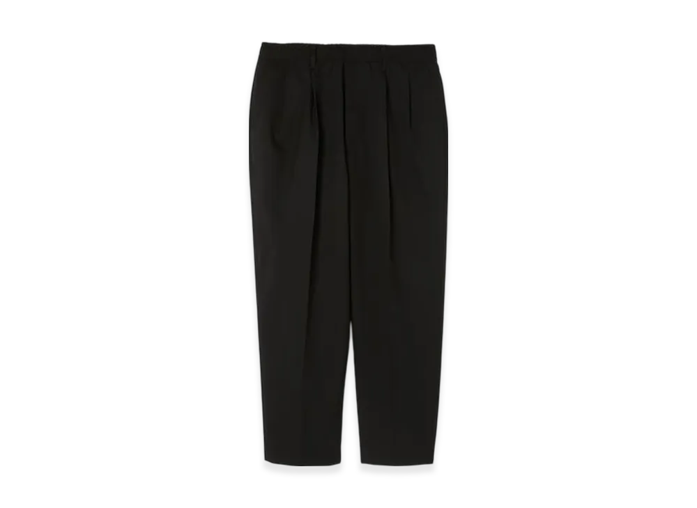 N.HOOLYWOOD Wide Tapered Pants "Black"