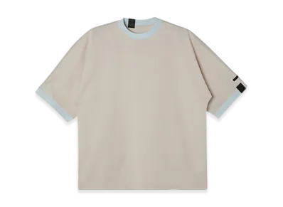 N.HOOLYWOOD Big Ringer T-Shirt "Beige"