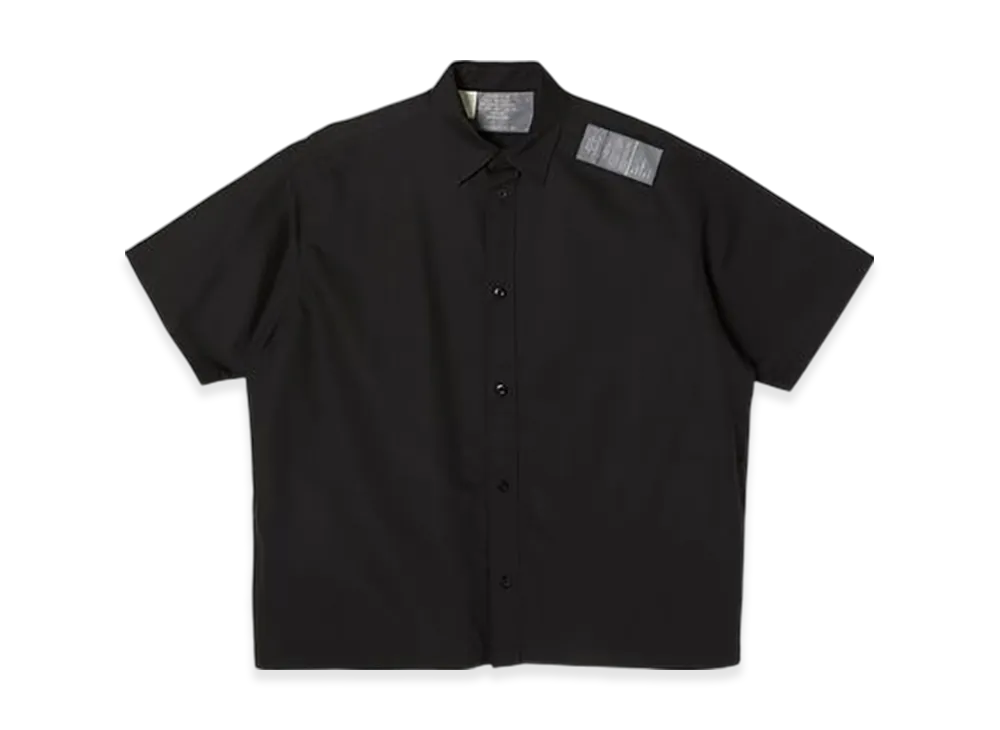 N.HOOLYWOOD Half Sleeve Shirt "Black"