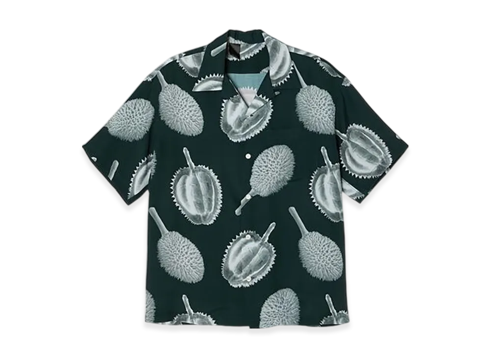 N.HOOLYWOOD Half Sleeve Big Shirt "Green"