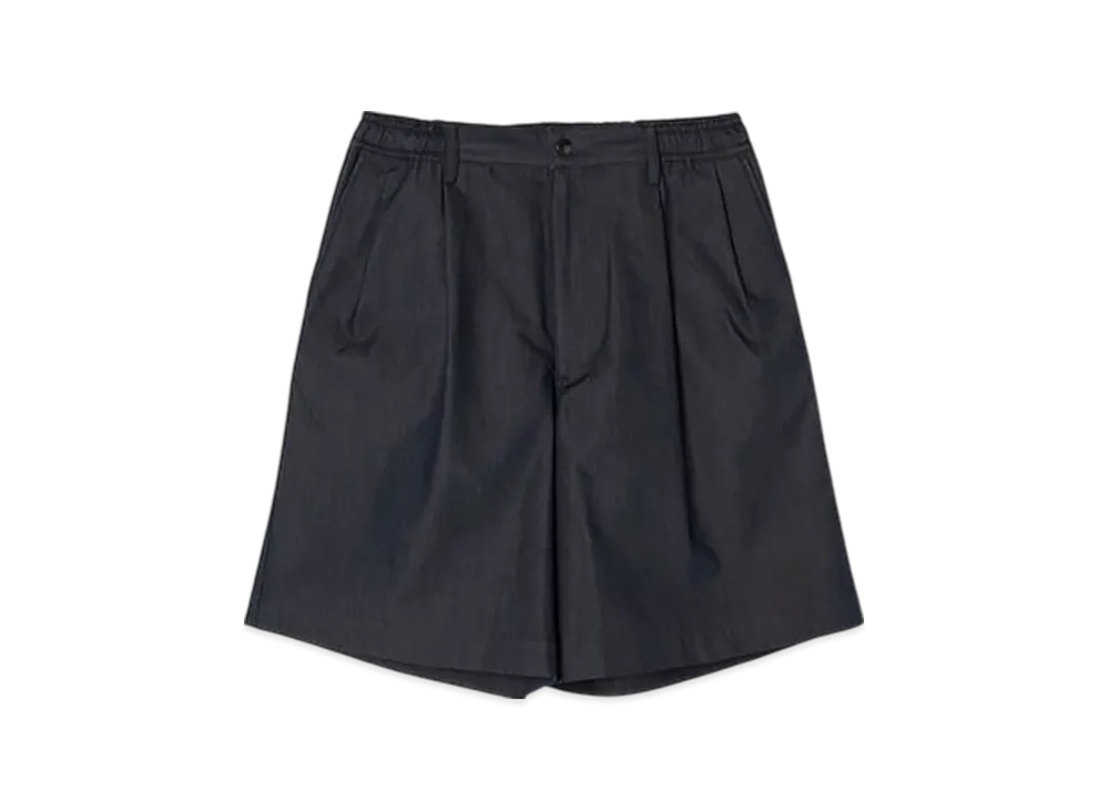 N.HOOLYWOOD Tuck Half Pants "Navy"