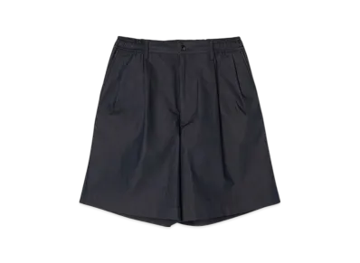 N.HOOLYWOOD Tuck Half Pants "Navy"
