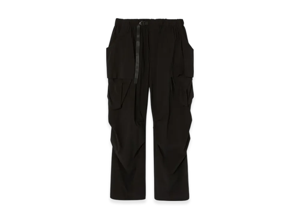 N.HOOLYWOOD Webbing Belt Cargo Pants "Black"