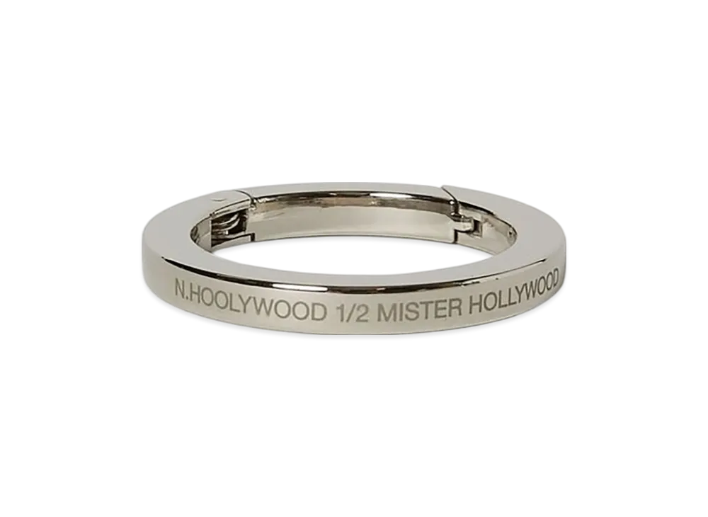 N.HOOLYWOOD Key Ring "Silver"