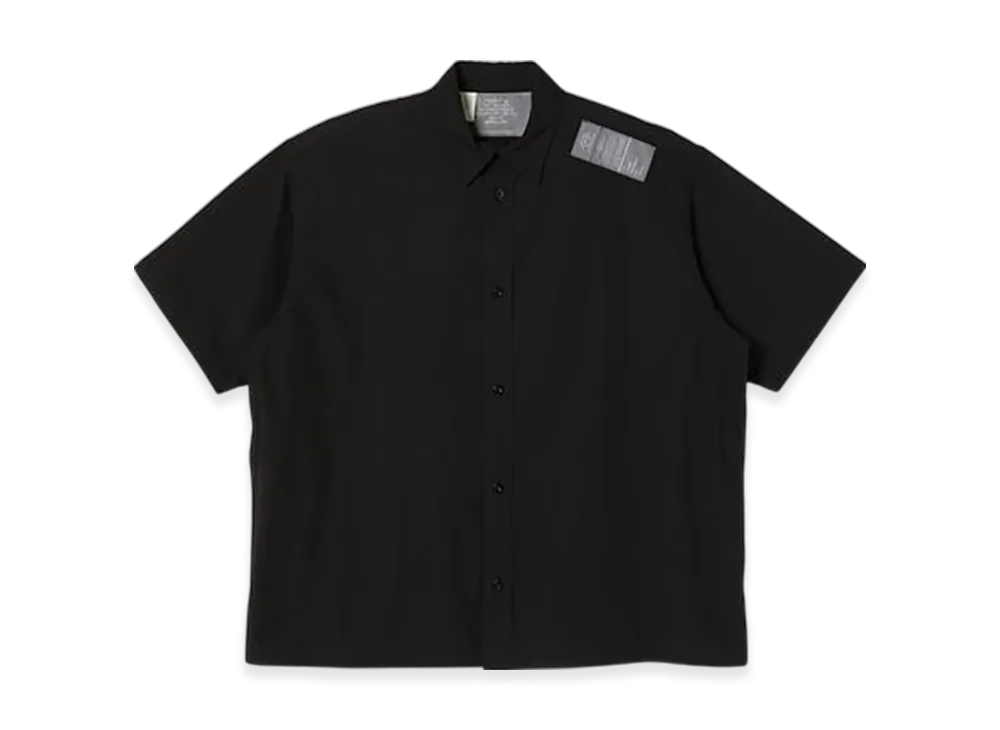 N.HOOLYWOOD Half Sleeve Shirt "Black"