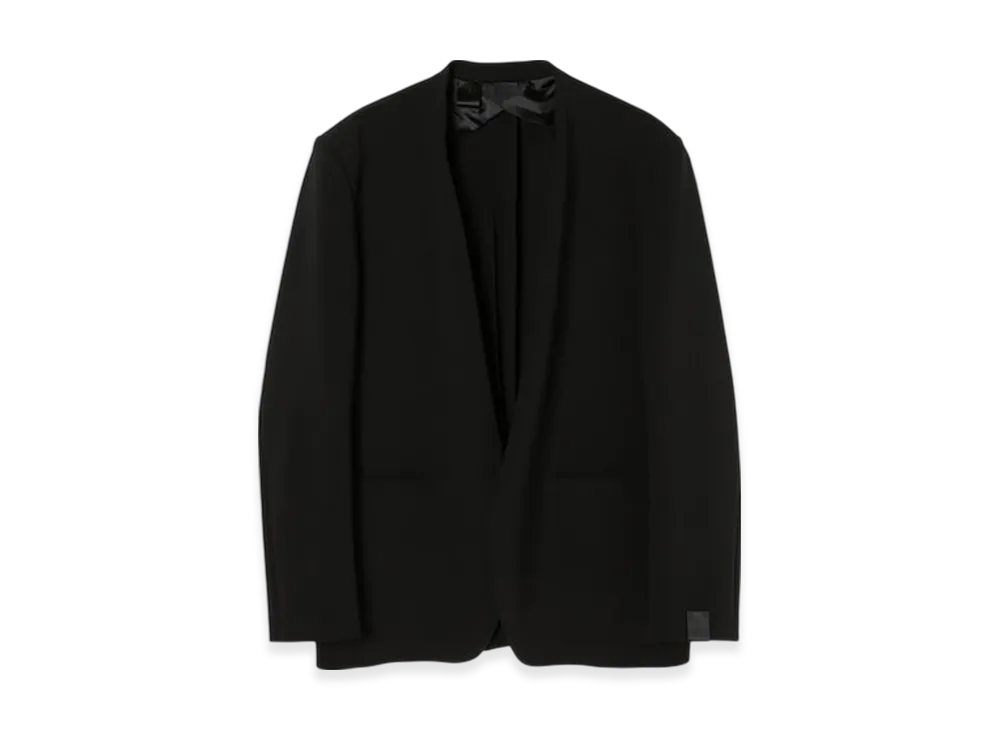 N.HOOLYWOOD Collarless Jacket "Black"