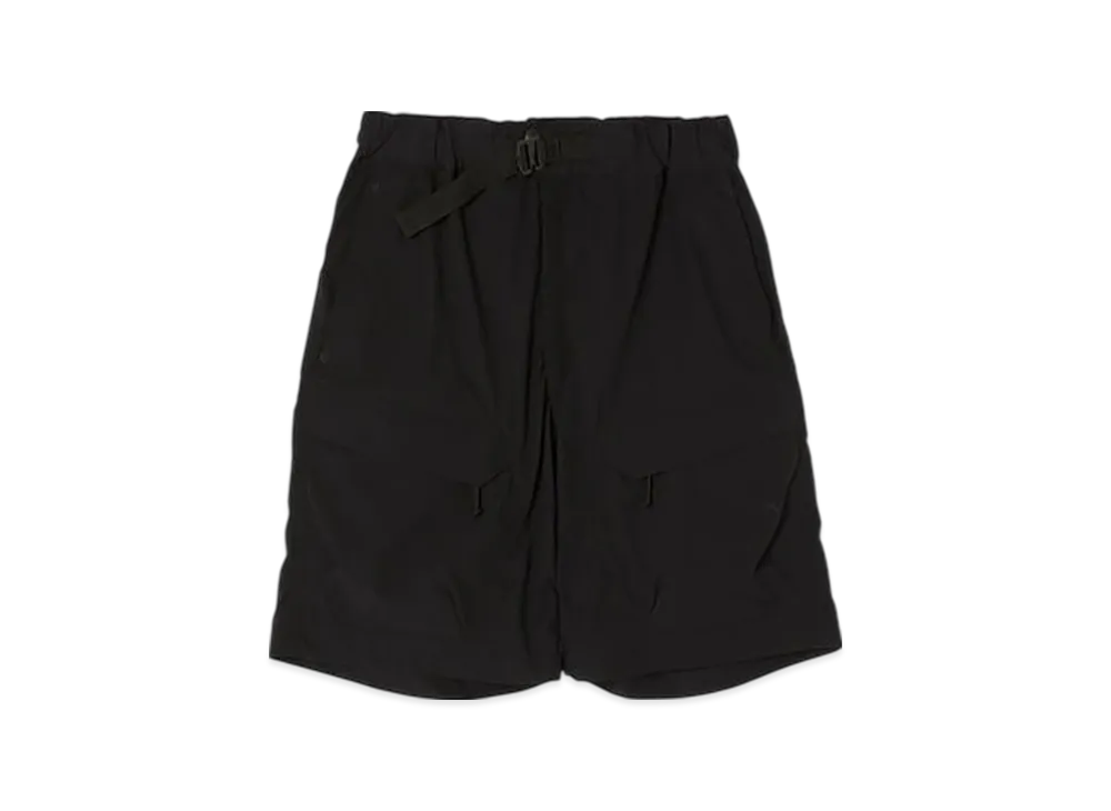 N.HOOLYWOOD Webbing Belt Half Pants "Black"
