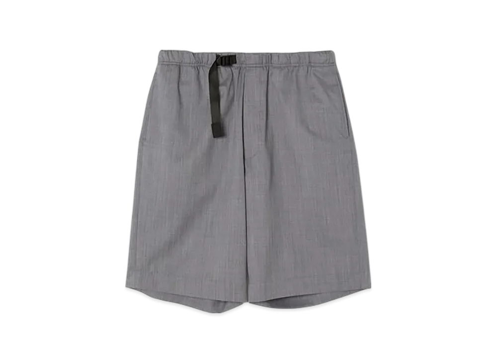 N.HOOLYWOOD Webbing Belt Half Pants "Light Gray"