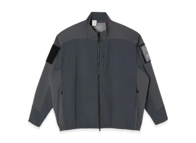 N.HOOLYWOOD Stand Collar Blouson "Charcoal"