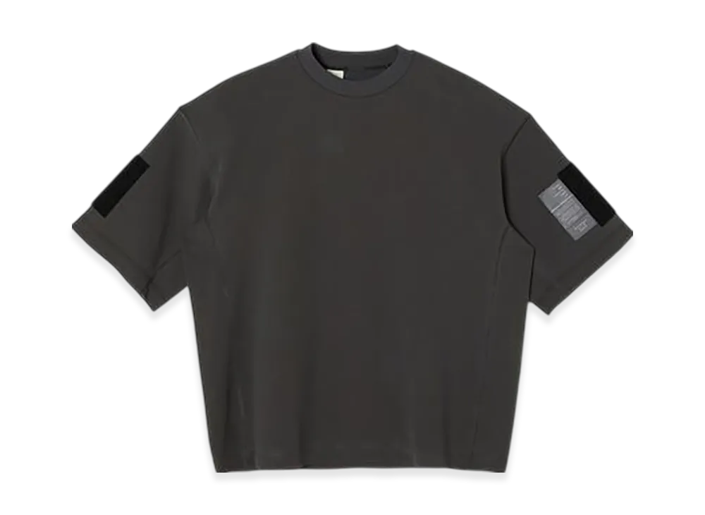 N.HOOLYWOOD Side-Panel T-Shirt "Charcoal"