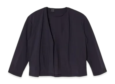 N.HOOLYWOOD Collarless Blouson "Navy"