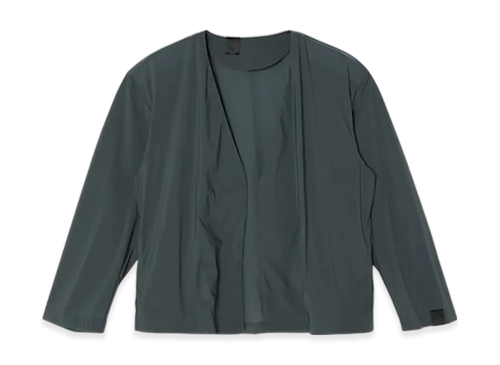 N.HOOLYWOOD Collarless Blouson "Charcoal"