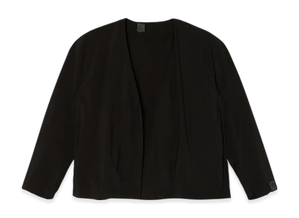 N.HOOLYWOOD Collarless Blouson "Black"