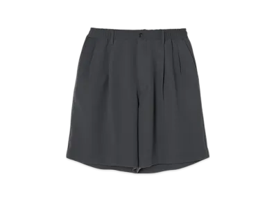 N.HOOLYWOOD Tuck Half Pants "Charcoal"