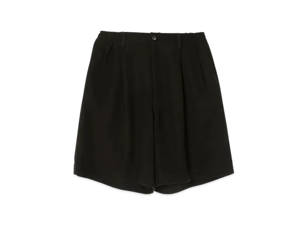 N.HOOLYWOOD Tuck Half Pants "Black"