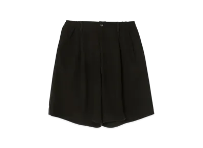 N.HOOLYWOOD Tuck Half Pants "Black"