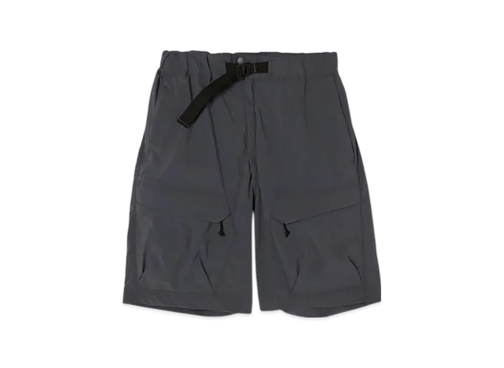 N.HOOLYWOOD Webbing Belt Half Pants "Charcoal"