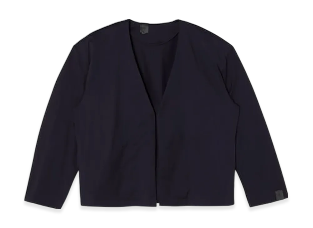 N.HOOLYWOOD Collarless Blouson "Navy"