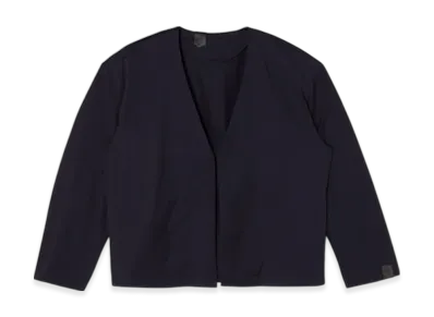 N.HOOLYWOOD Collarless Blouson "Navy"