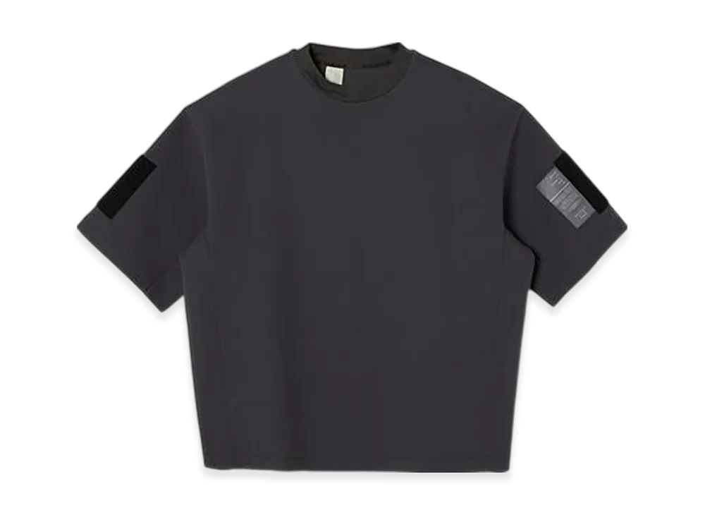 N.HOOLYWOOD Side-Panel T-Shirt "Charcoal"