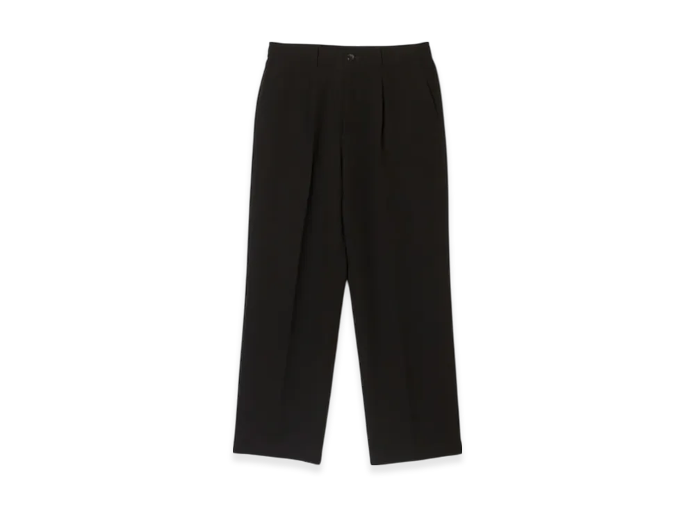 N.HOOLYWOOD Wide Tapered Easy Slacks "Black"