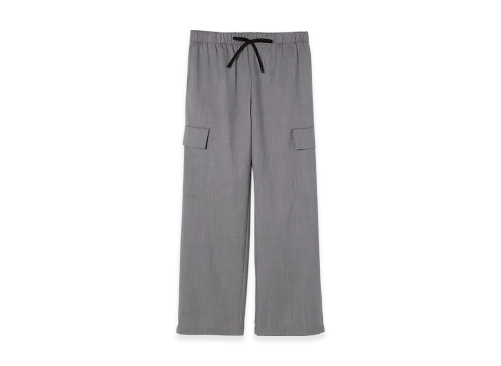 N.HOOLYWOOD Wide Easy Pants "Light Gray"