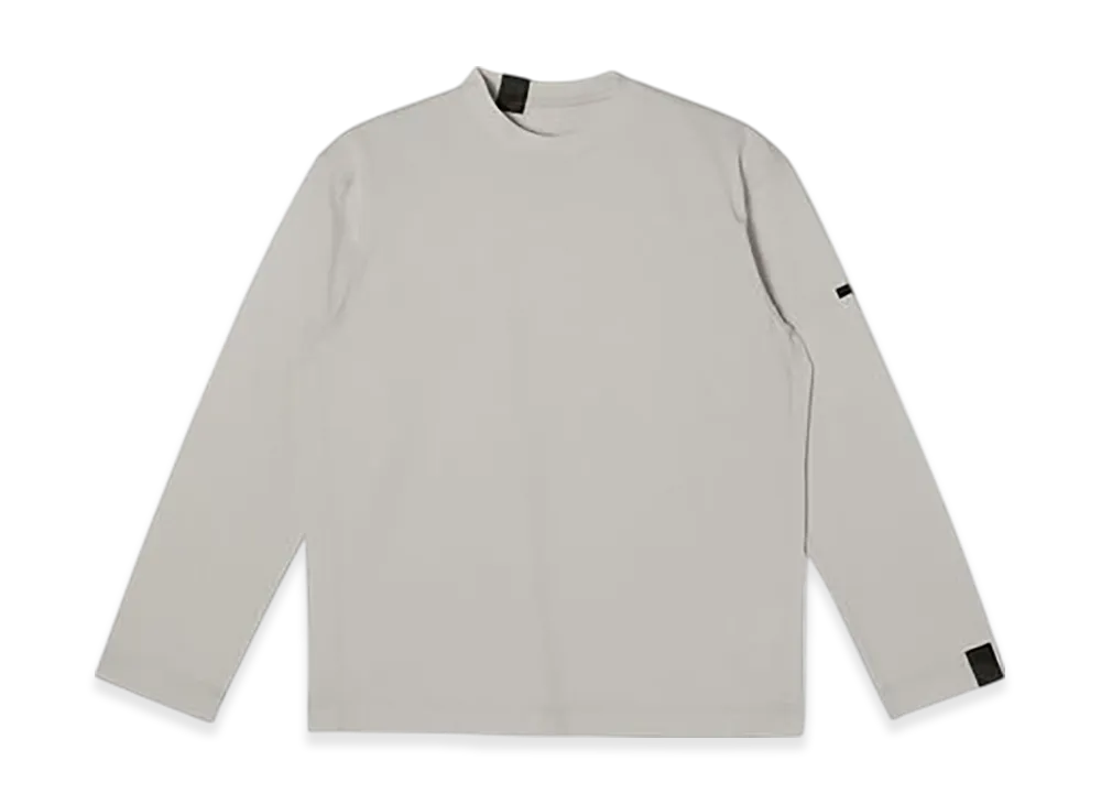 N.HOOLYWOOD Mock Neck Long Sleeve "Light Gray"