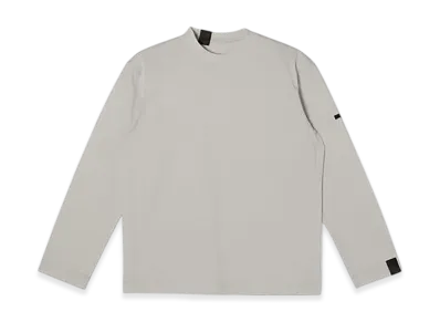 N.HOOLYWOOD Mock Neck Long Sleeve "Light Gray"