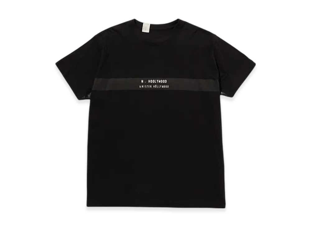 N.HOOLYWOOD Crew Neck T-Shirt "Black"