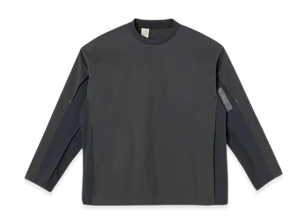 N.HOOLYWOOD Side-Panel Long Sleeve "Charcoal"