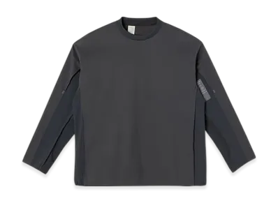 N.HOOLYWOOD Side-Panel Long Sleeve "Charcoal"